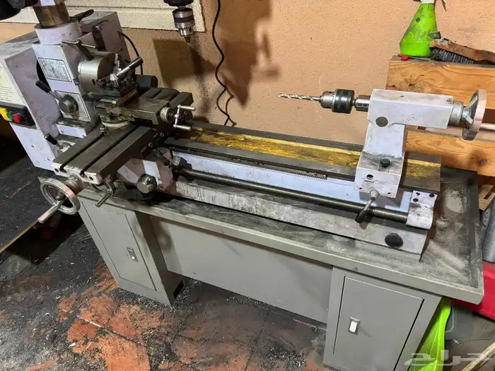 مكينة مخرطة   فريزة مثقاب 3-في-1 MECTCO AT750 - نظيف 3