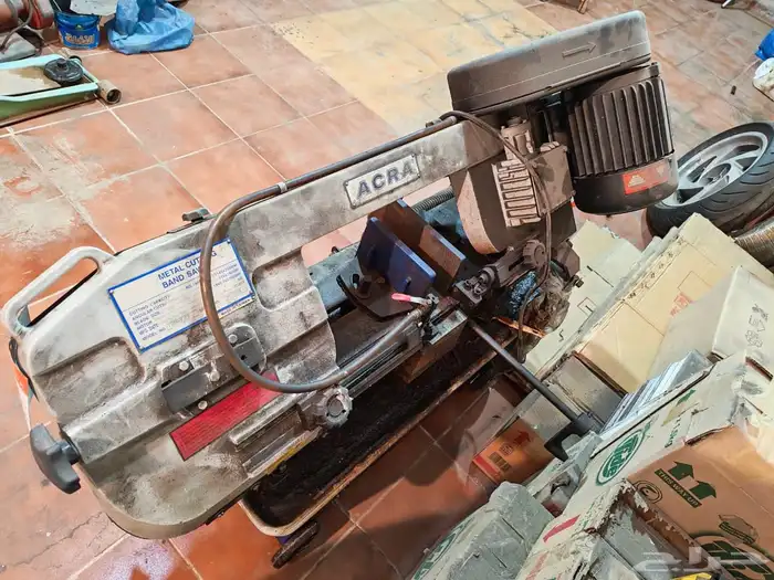 منشار شريطي حديد ACRA Band Saw   صناعي ونظيف 7