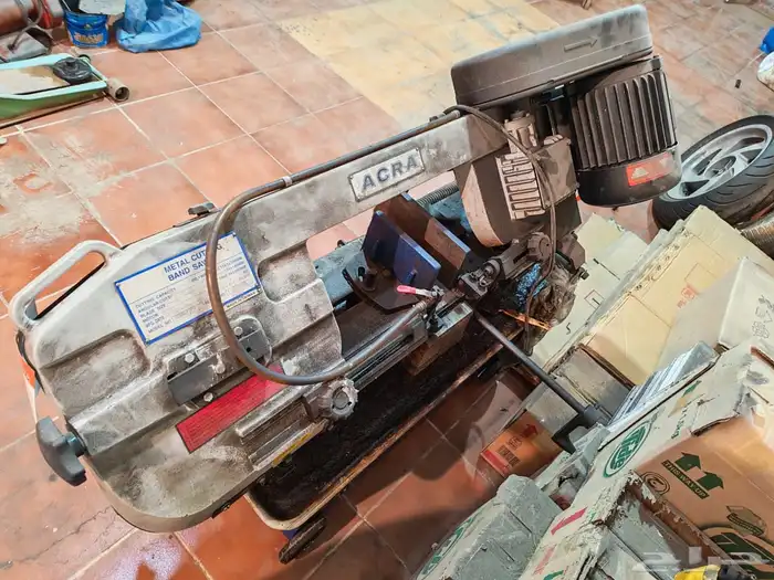 منشار شريطي حديد ACRA Band Saw   صناعي ونظيف 2