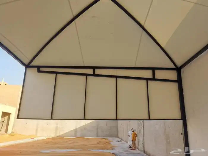 مضلات سواتر تركيب 90 ريال مربع متر 2