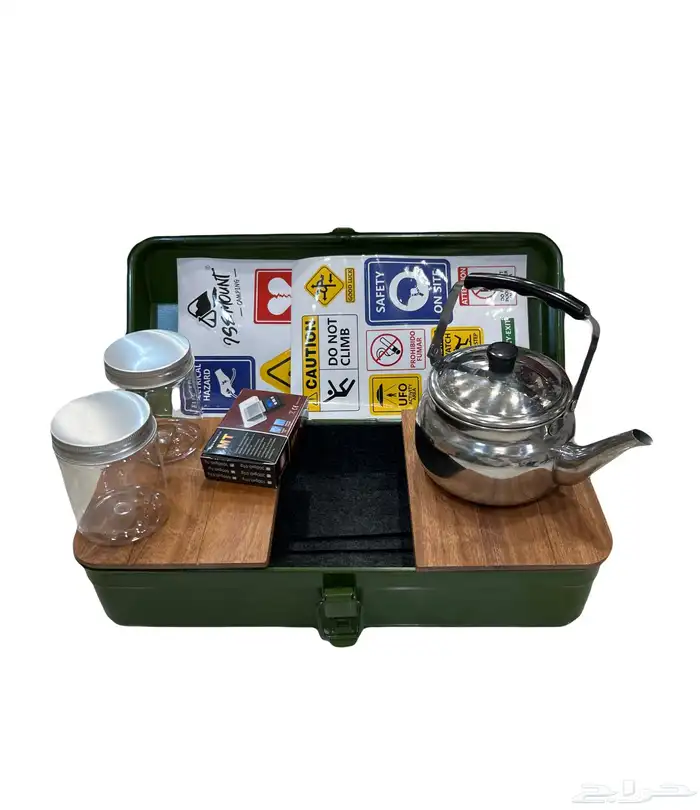 متوفر طقم عزبة الشاي ب 130 ريال 0