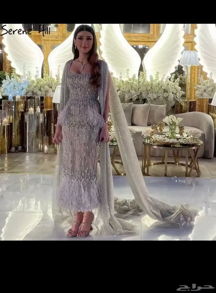 فستان مستعمل للبيع لبسه مره وحده   سعر البيع 1100 0