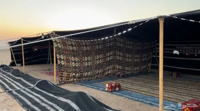 بيت شعر شامي مثولث مع جميع ملحقاته 1