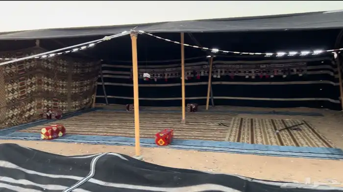 بيت شعر شامي مثولث مع جميع ملحقاته 3