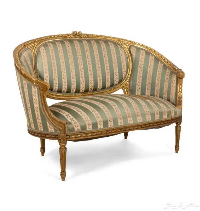 للبيع كنب كلاسيك خشب زان 1