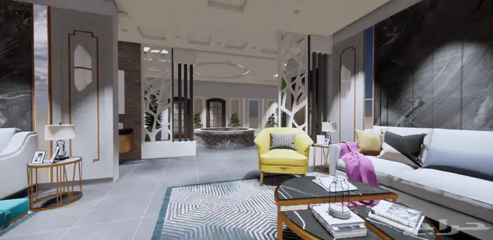 مؤسسة صخور المدائن للمقاولات العامه تنسيق الديكورات والتنفذ 15