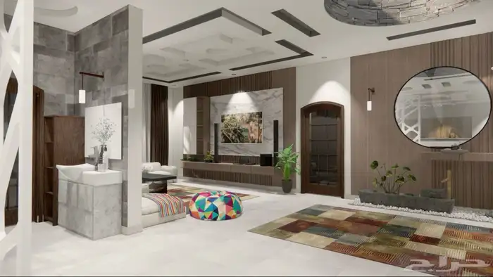 مؤسسة صخور المدائن للمقاولات العامه تنسيق الديكورات والتنفذ 14