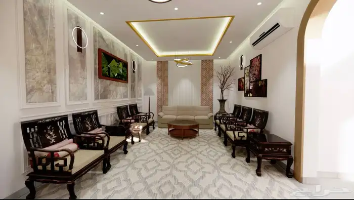 مؤسسة صخور المدائن للمقاولات العامه تنسيق الديكورات والتنفذ 17