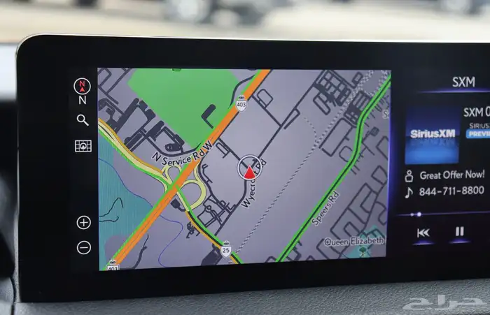 للبيع لكزز IS500 موديل 2023 فل موصفات وارد كندا 13