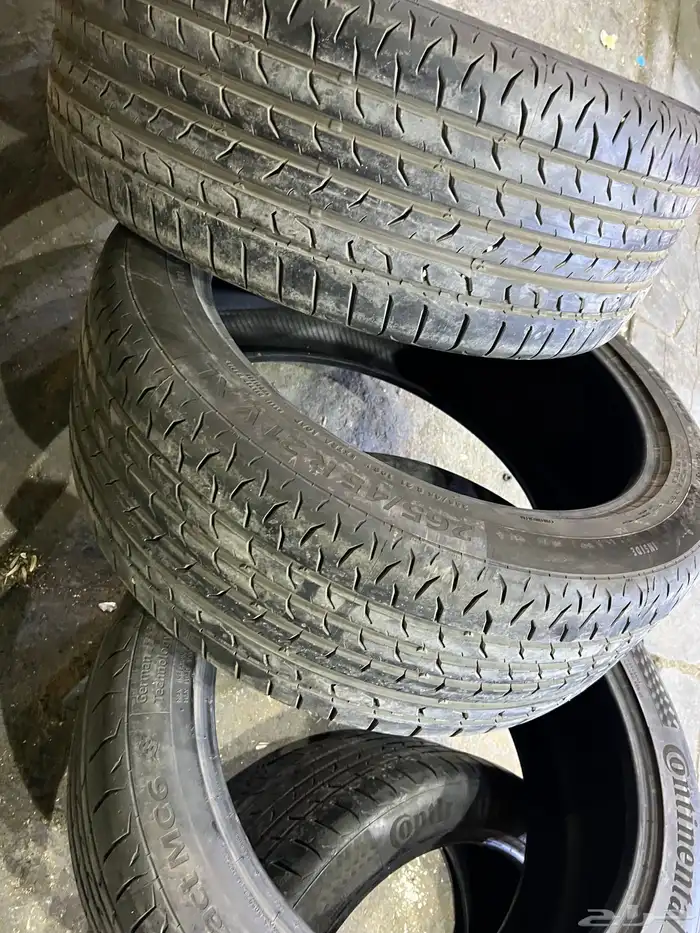 كفرات كونتننتال مقاس 265.45.21 تاريخ 2024 آخر السنه 8