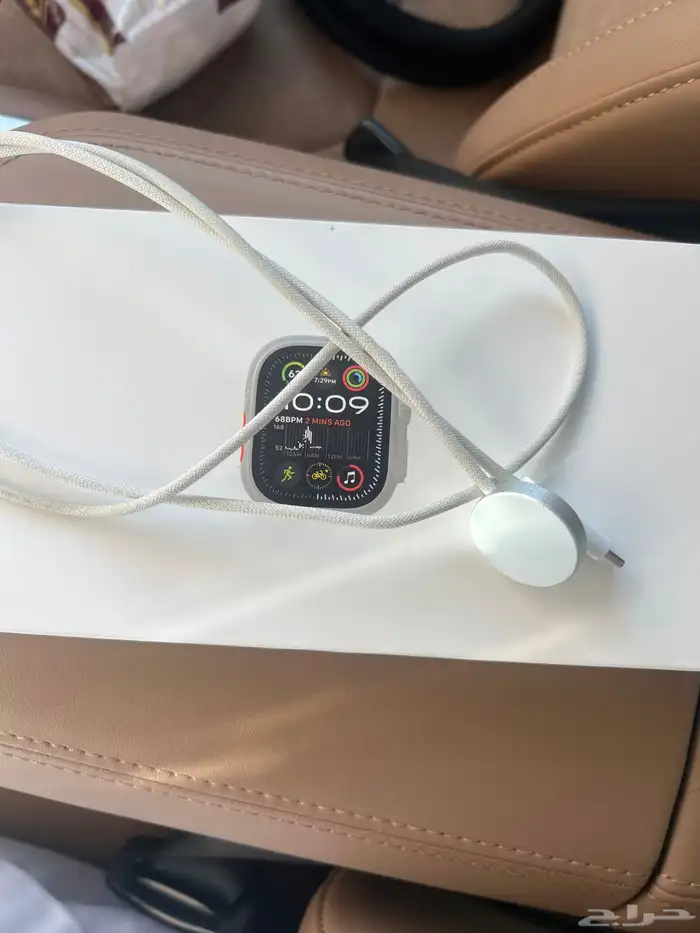 ساعه ابل الالتر شبة الجديده البطاريه 100 3