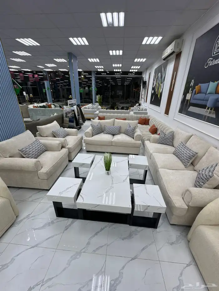 طقم كنب آشلي سبعة أشخاص أمريكي 6