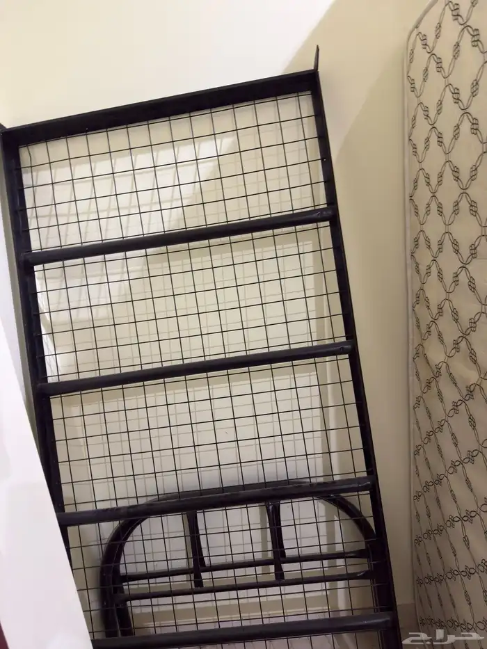 سرير حديد نفر جديد بالمرتبة 2