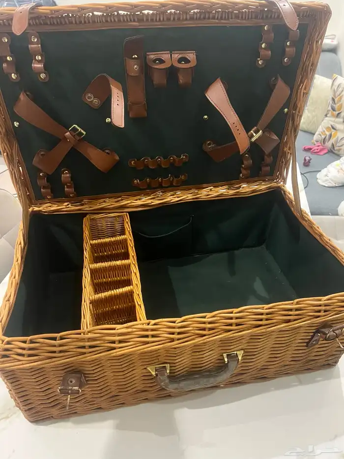 سلة رحلات وحافظة ماء صغيرة وشنطة رحلات شاملة كل الاغراض جدي 3