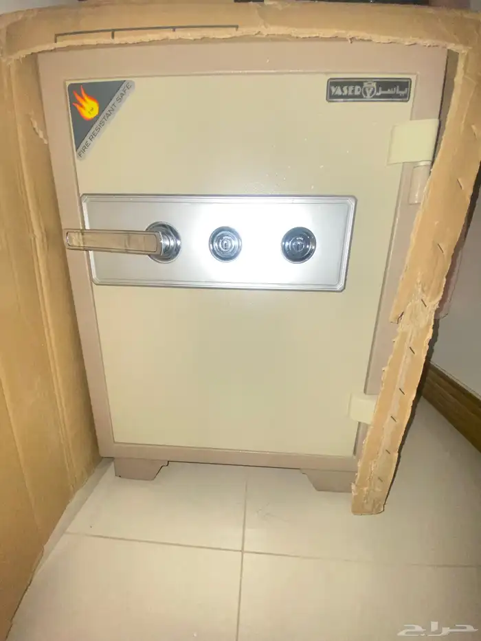 خزنه مقاومةاللحريق الوزن 100  الموديل 65 مفتحين مبعد سيما 0