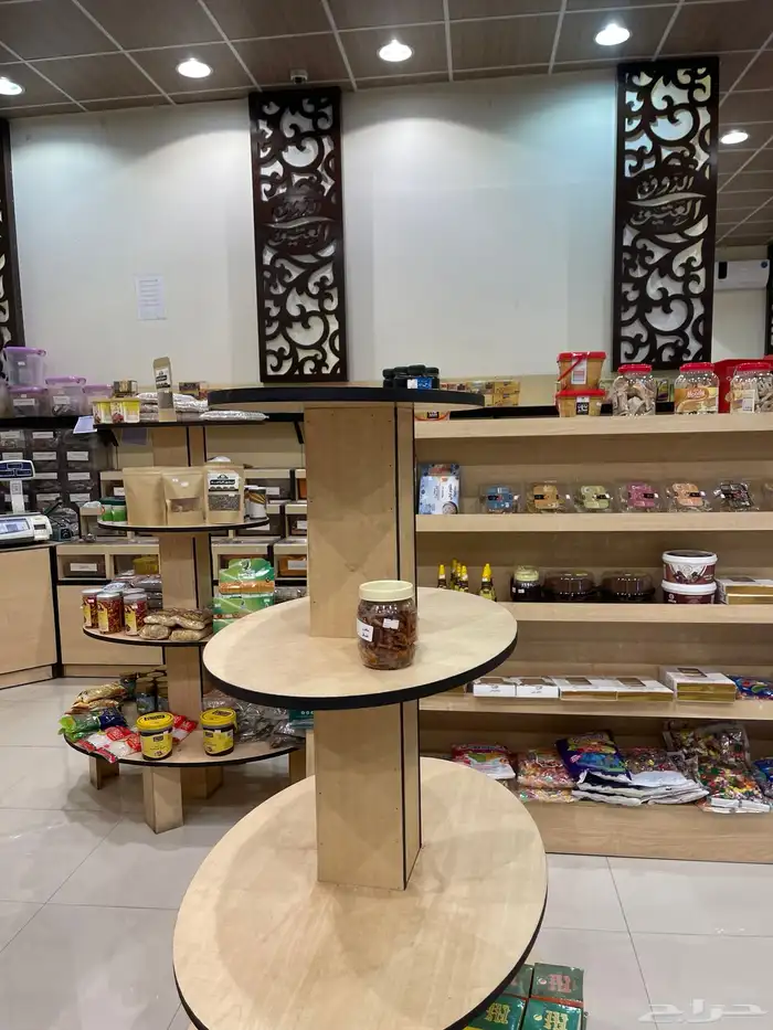 ديكورات محل مكسرات وعطارة للبيع 2