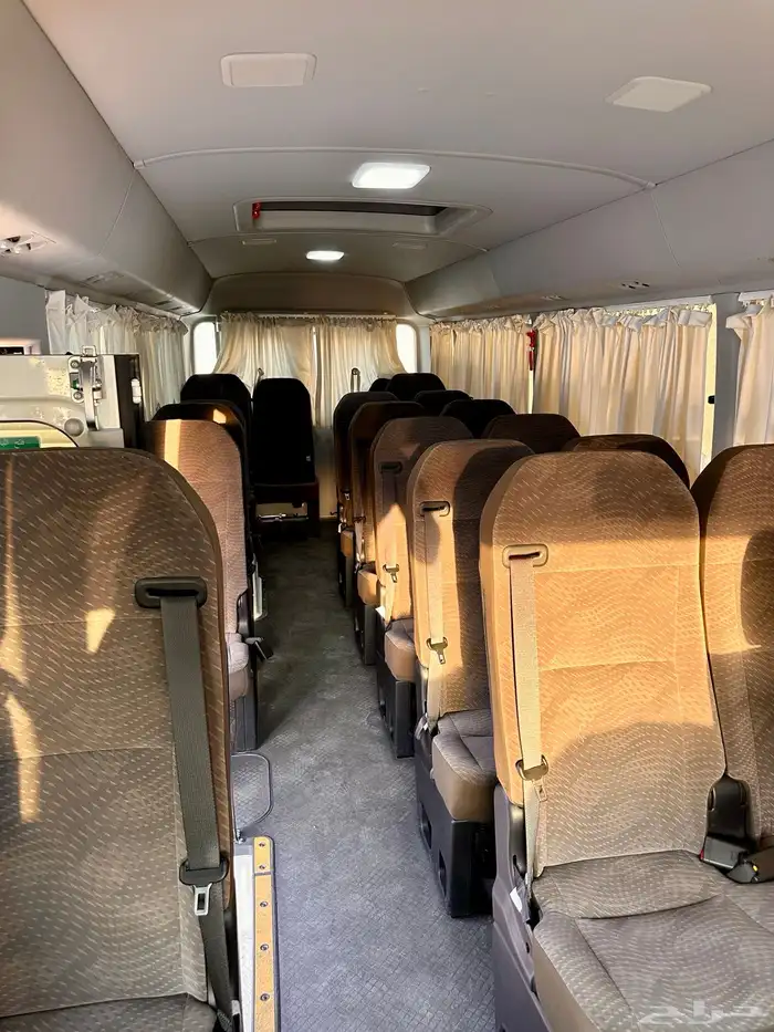 باص كوستر 2025 ديزل للايجار 4