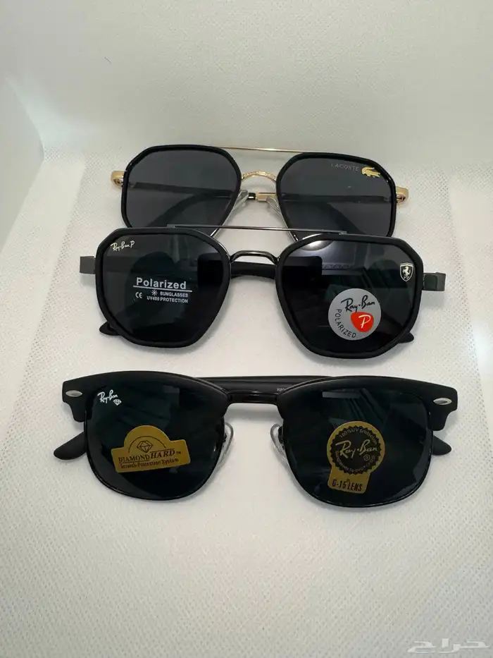 نظارات شمسيه بجوده ممتازه نفس المحلات شرط 5