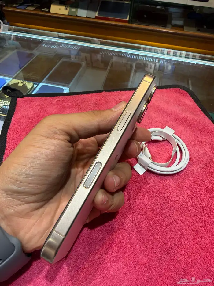 آيفون 16 برو 1تيرا قيقاء صحراوي بطارية 89 شرق اوسط 4