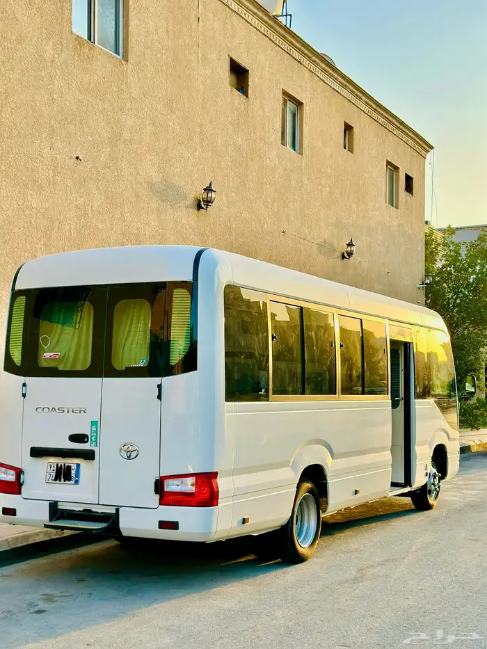 باص كوستر 2025 ديزل للايجار 3