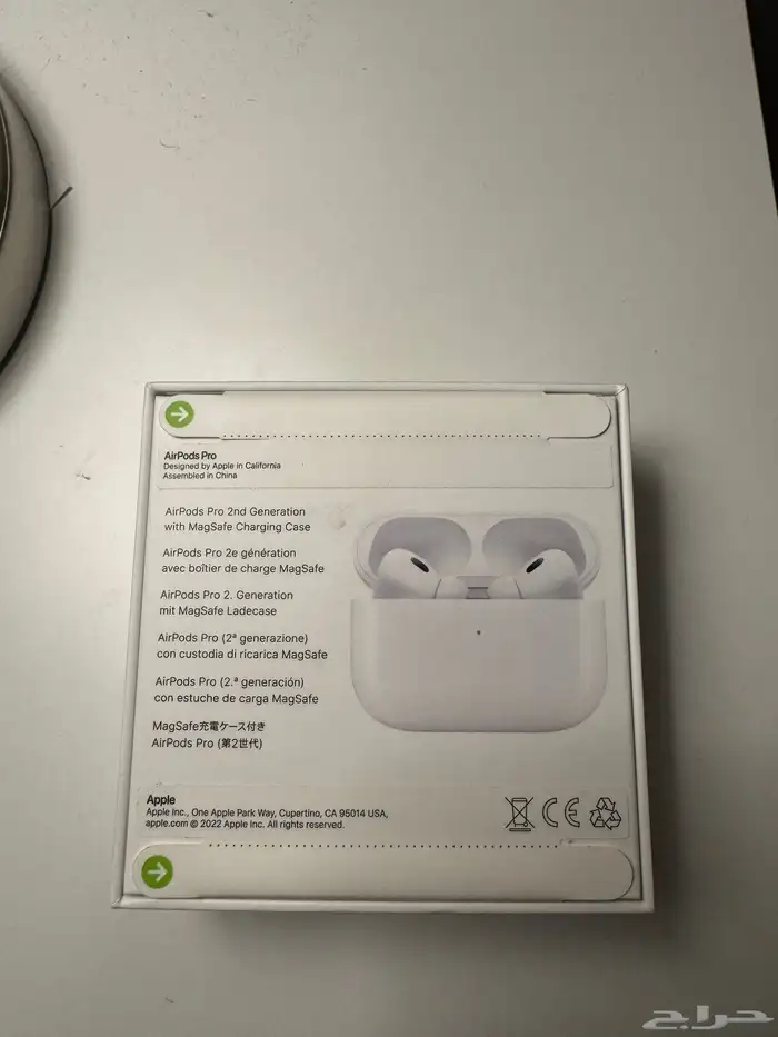 سماعة ايربودز برو ( AirPods Pro) الجيل الثاني جديده لم تفك 1