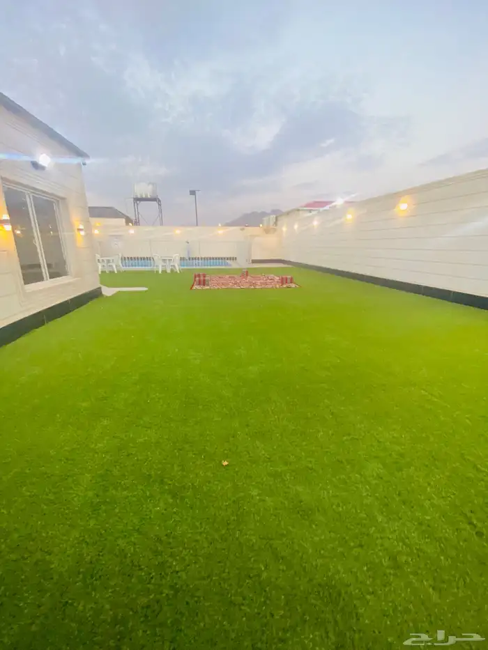 استراحه دانيال قسمين ملعب طائره مسبح كبير مسبح العاب مائيه 32