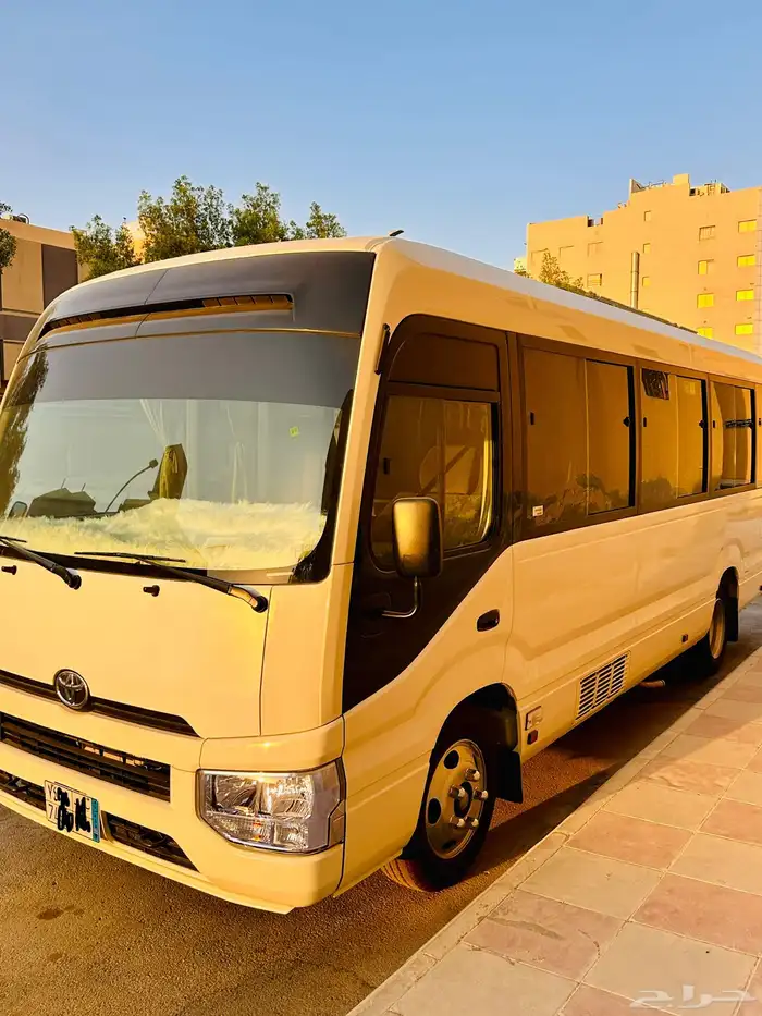 باص كوستر 2025 ديزل للايجار 1