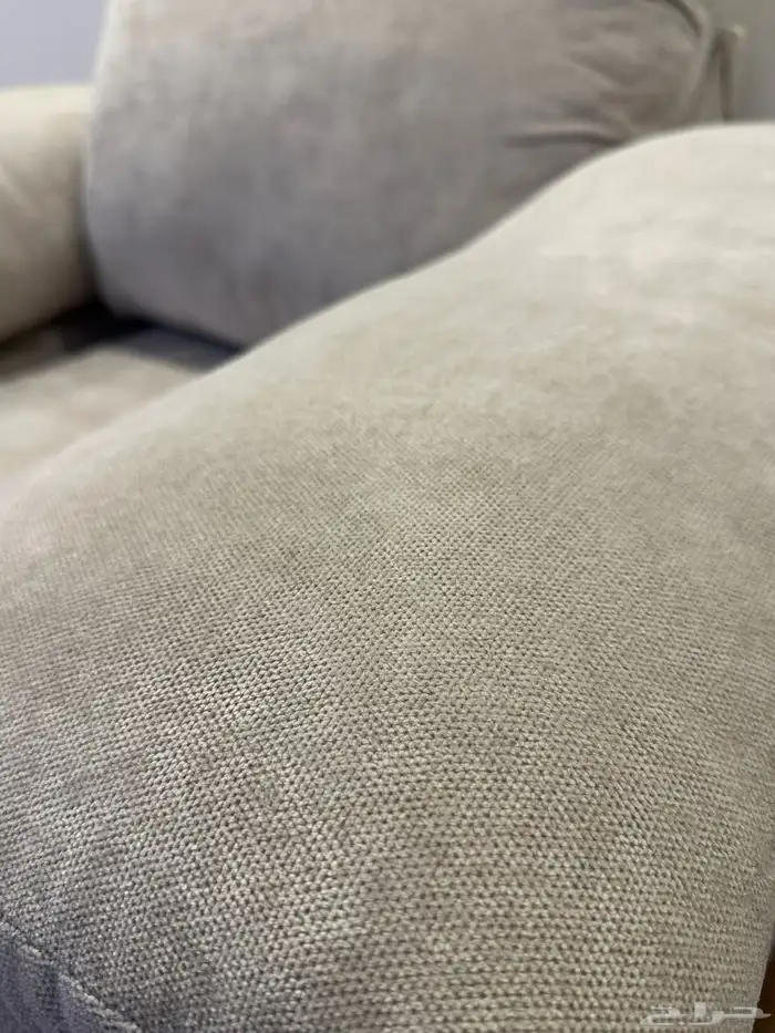 كنب مفرد اللون اف وايت مستعمل اخو الجديد 1