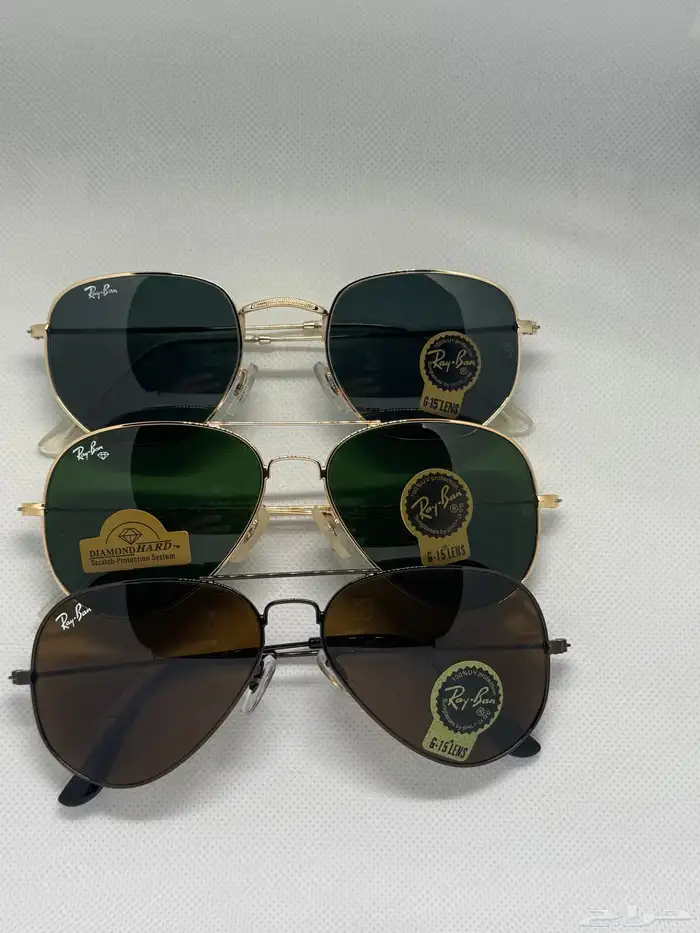 نظارات شمسيه بجوده ممتازه نفس المحلات شرط 8