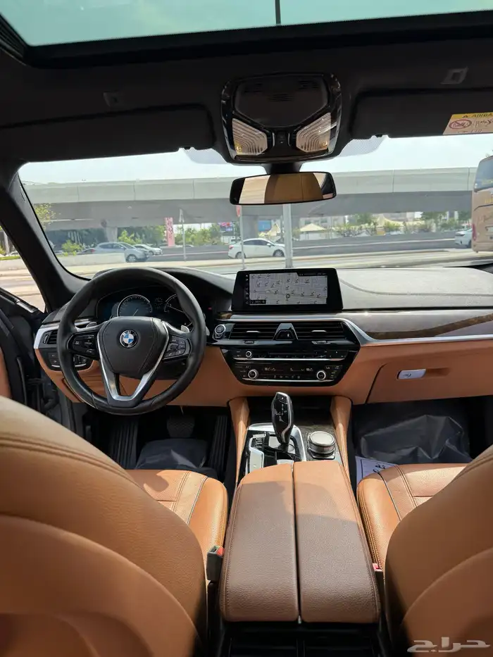 بي ام 530 فل 2017 ماشي 126 الف كيلو قمه في النظافه 93