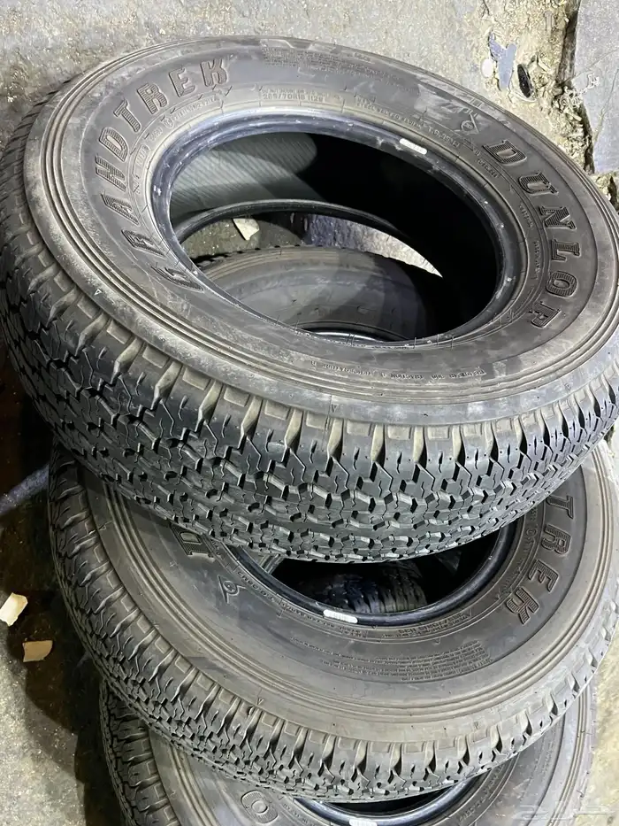 كفرات دلوب  جيب ربع رفوف مقاس 265.70.16 تاريخ 24 آخر السنه 10