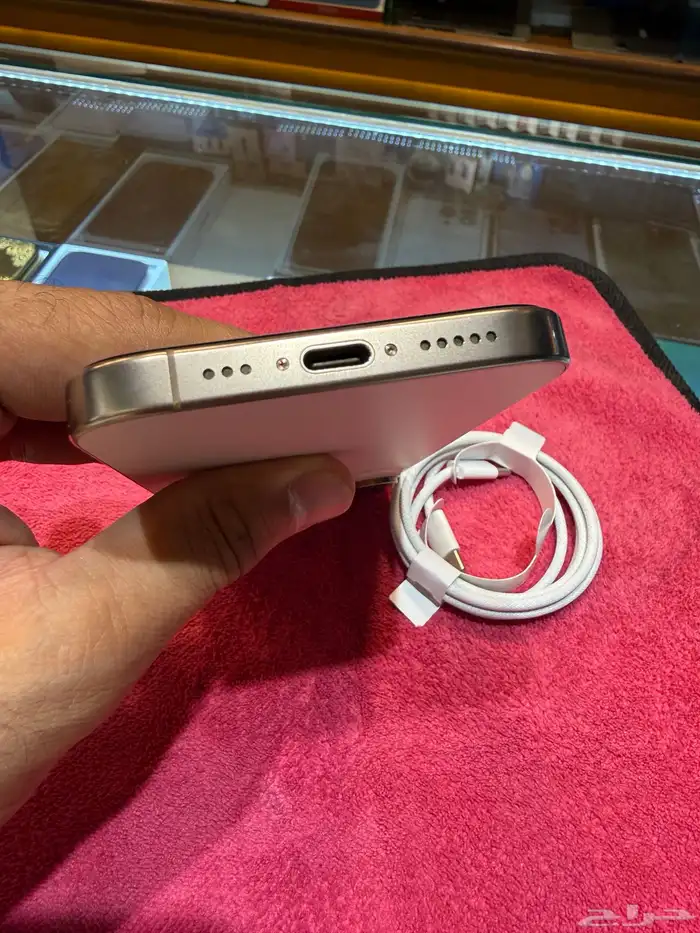 آيفون 16 برو 1تيرا قيقاء صحراوي بطارية 89 شرق اوسط 7