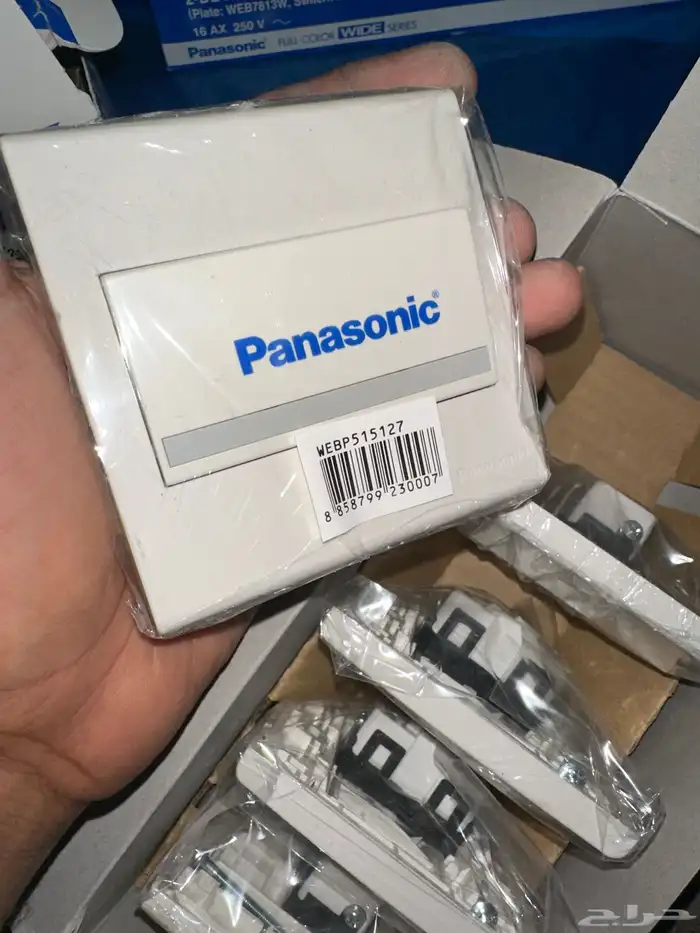 5 حبات من نوعين كرتونين فيش كهرباء panasonic شكلين 4