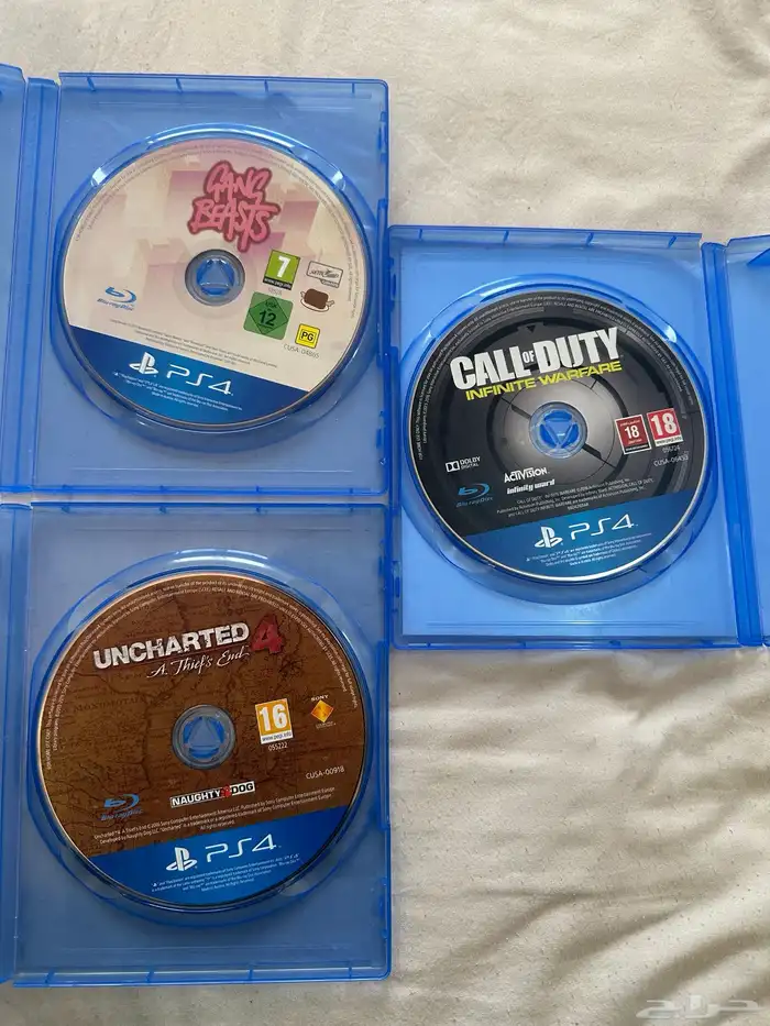 أشرطة سوني بلايستيشن 4 وتشتغل على ال 5 0