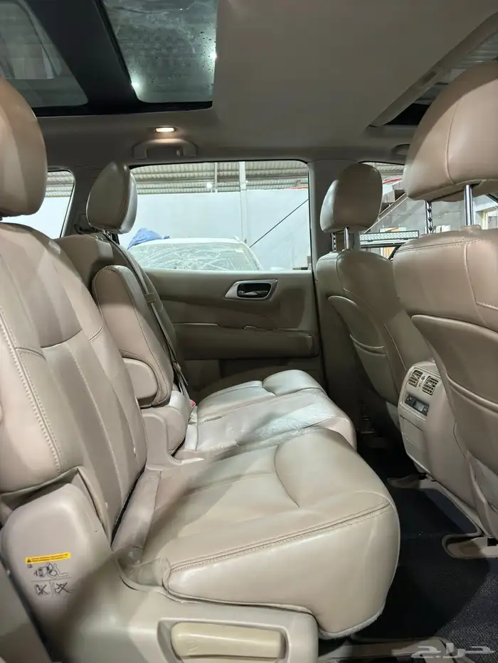 نيسان بافندر 2014 فل كامل فتحه سقف SV عائلي ثلاث صفوف 14