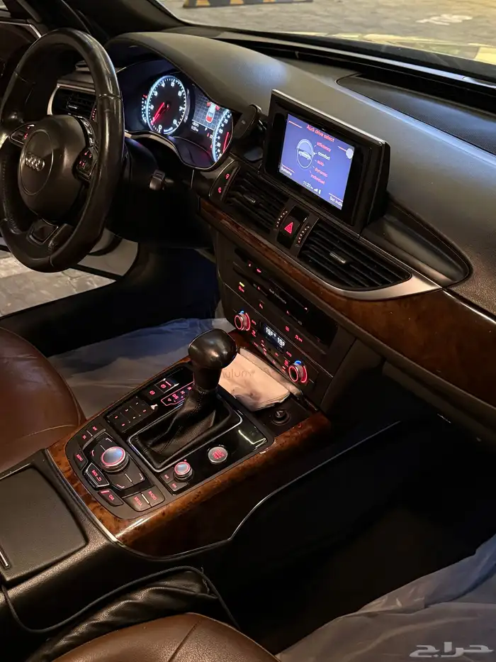 للبيع او البدل اودي Audi a6 2014 نظيف 17