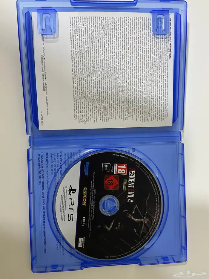 شريط ريزدنت ايفل 4 الجديد النسخه الذهبيه 2