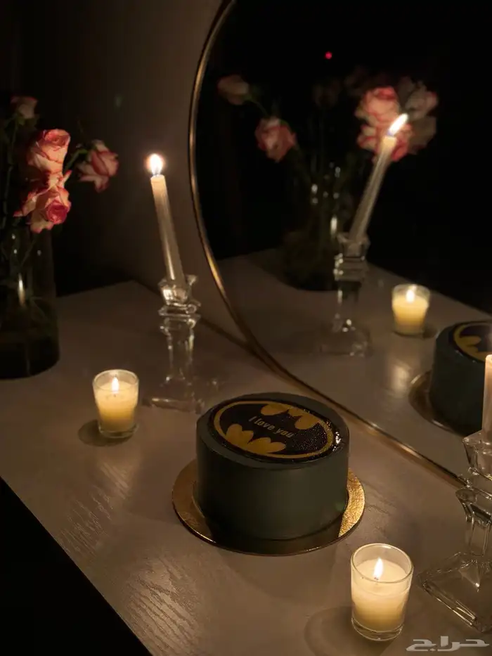 كيكه مع باقه ورد وتوصيل فقط ب175 4