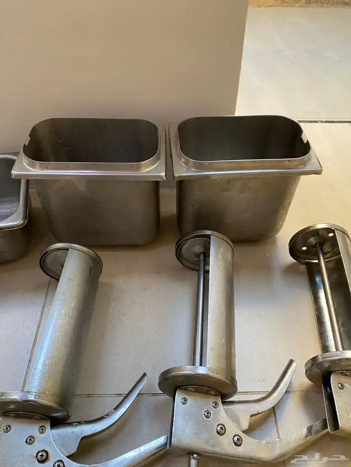 للمطاعم شبك قلي مقسم للبرقر واحد للبطاطس 0