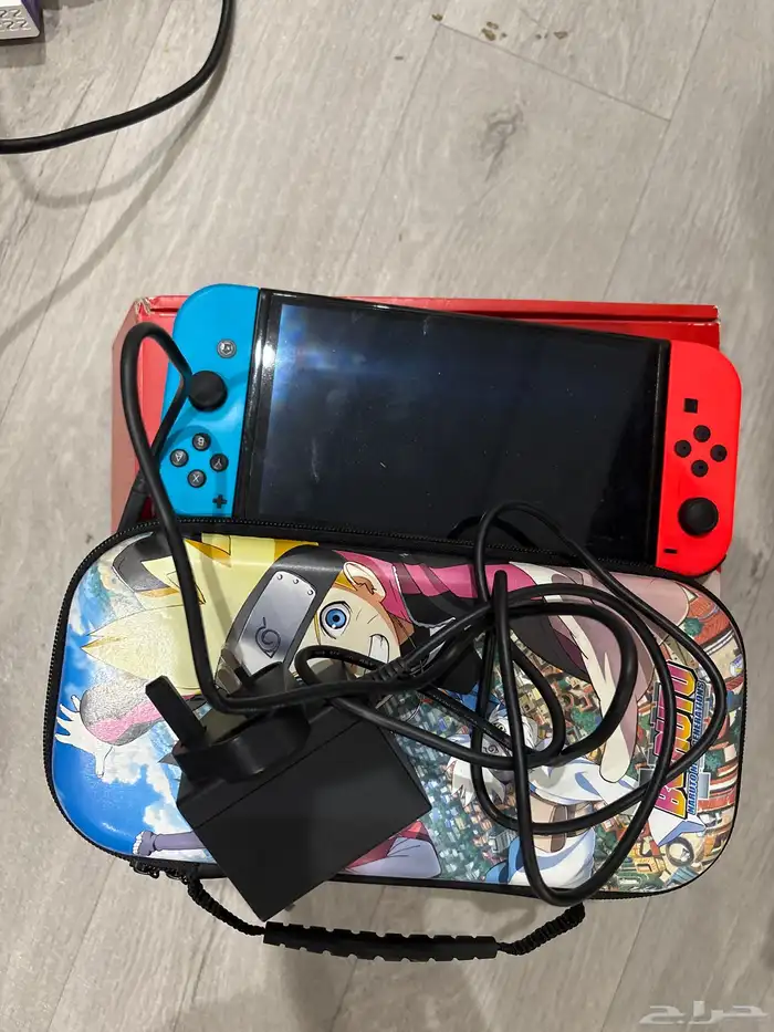 نينتندو سويتش معا كامل ملحقاته ولعبه fc 25 0