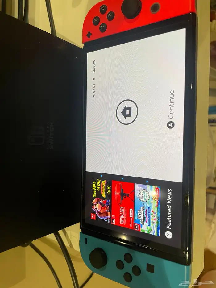 نينتيندو سويتش مع ثلاث العاب ارخص سعر بالسوق ينفع هدية 1