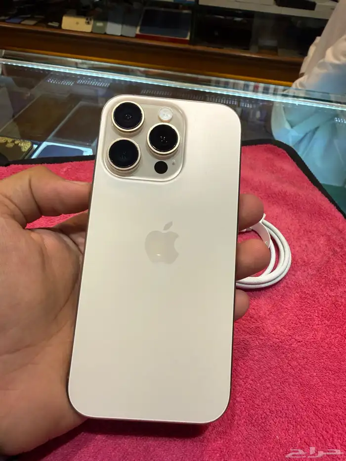 آيفون 16 برو 1تيرا قيقاء صحراوي بطارية 89 شرق اوسط 1