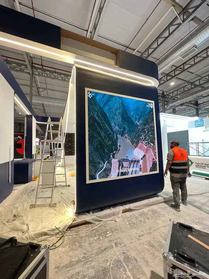 بوثات  شاشات  إضاءات صوتيات 4