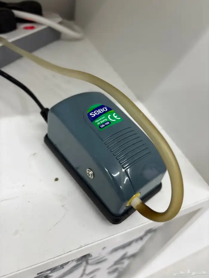 حوض سمك بكل المعدات و سمك 21