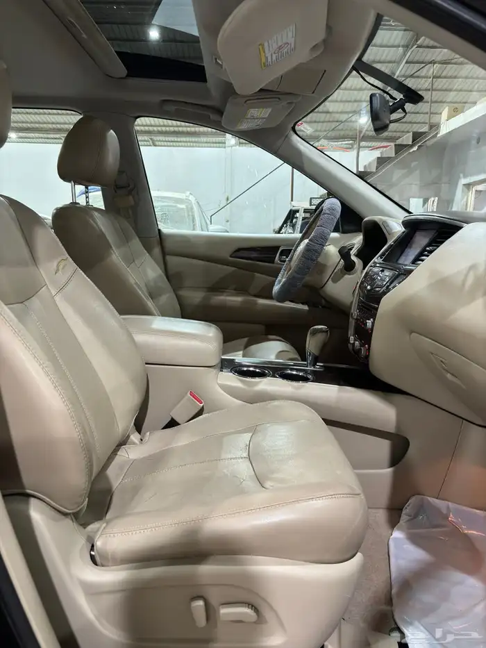 نيسان بافندر 2014 فل كامل فتحه سقف SV عائلي ثلاث صفوف 16