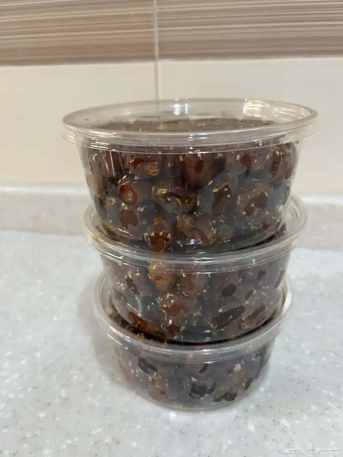 تمر سفسيف بالدبس والسمسم وتمر خلاص 1