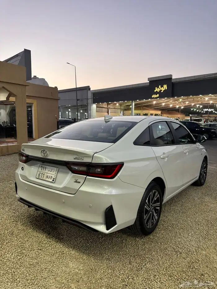 تويوتا يارس 2024 سعودي Y بلس ابيض عداد 60 الف 5