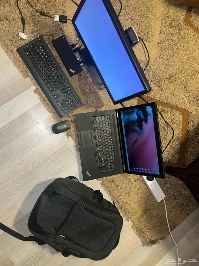جهاز لابتوب لينوفو موبايل ورك ستيشن مواصفات عاليه للمحترفين 1