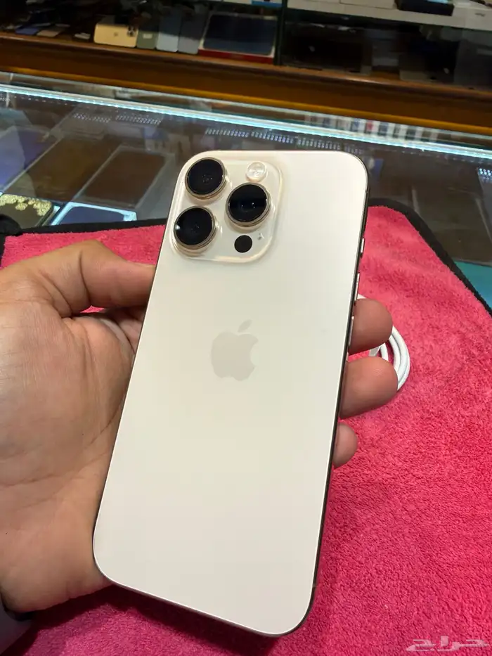 آيفون 16 برو 1تيرا قيقاء صحراوي بطارية 89 شرق اوسط 0