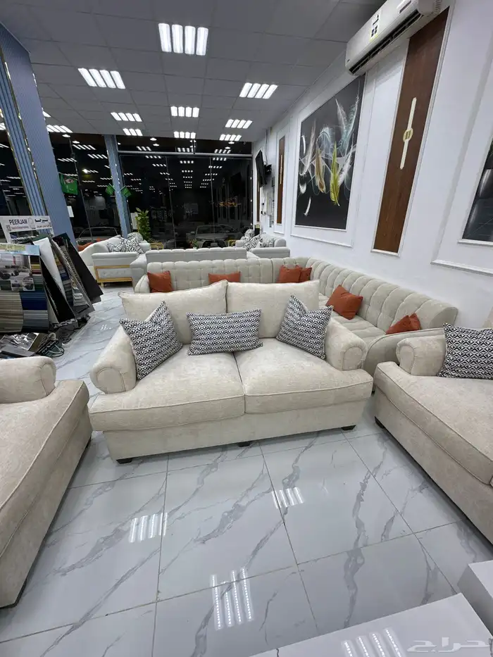 طقم كنب آشلي سبعة أشخاص أمريكي 2